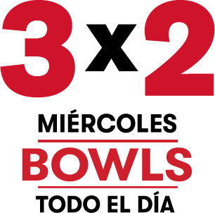 3X2 MIÉRCOLES DE BOLOS TODO EL DIA